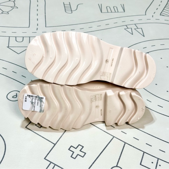 Free People High Street Rain Boots in Parchment Beige - Picture 9 of 11